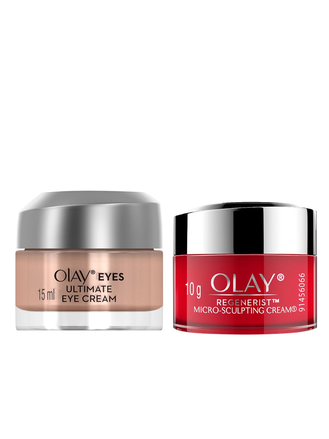 

Olay Regenerist Micro-Sculpting Hydrating Cream 10g & Ultimate Eye Cream 15ml, Red