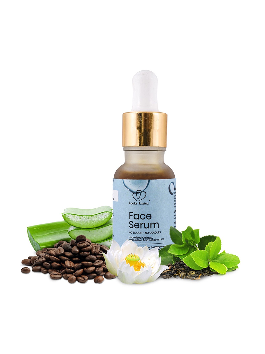 

Looks United Set Of 3 Hyaluronic Acid Face Serum 15ml Each, Blue