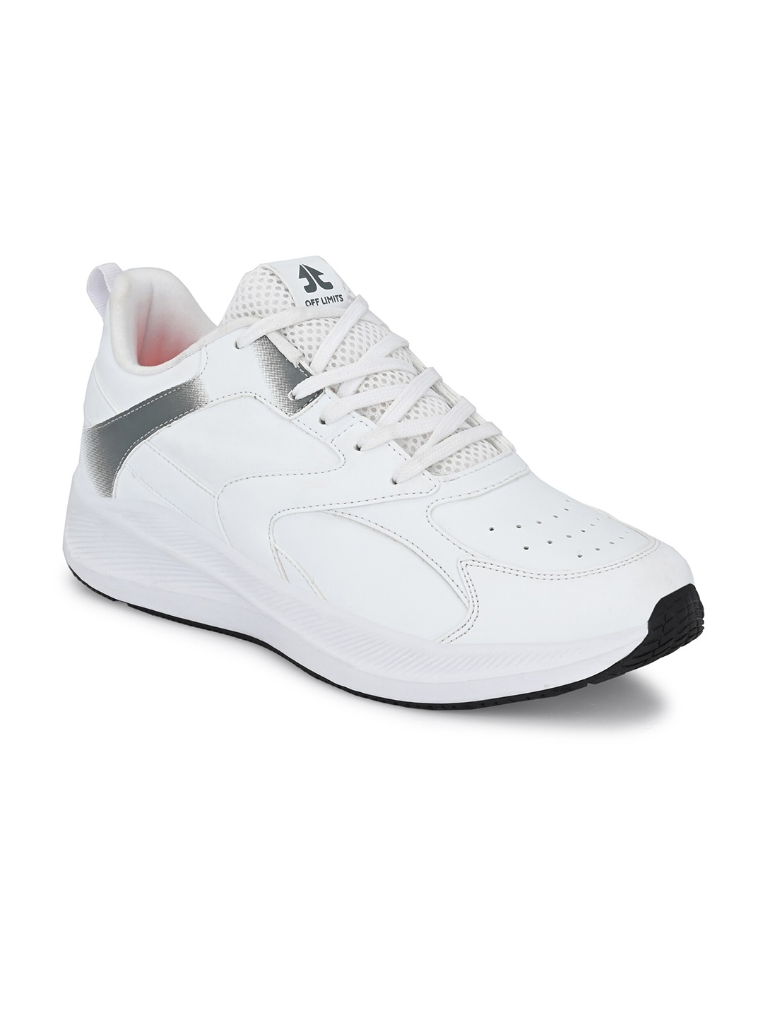 

OFF LIMITS Men Memory Foam Marking Running Shoes, White