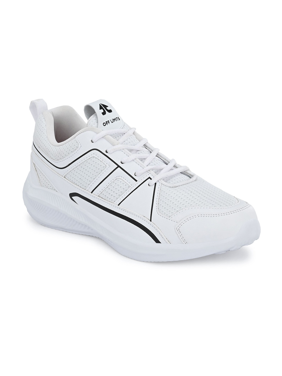 

OFF LIMITS Men Mesh Running Non-Marking Shoes, White