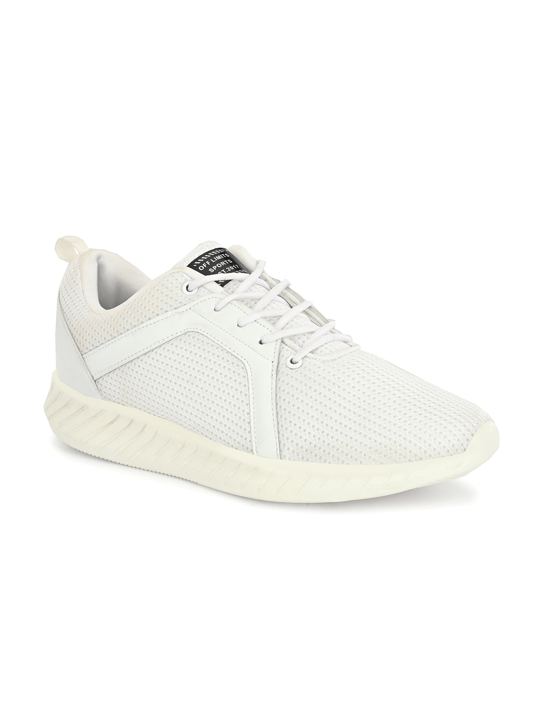 

OFF LIMITS Men Lightweight Mesh Running Non-Marking Shoes, White