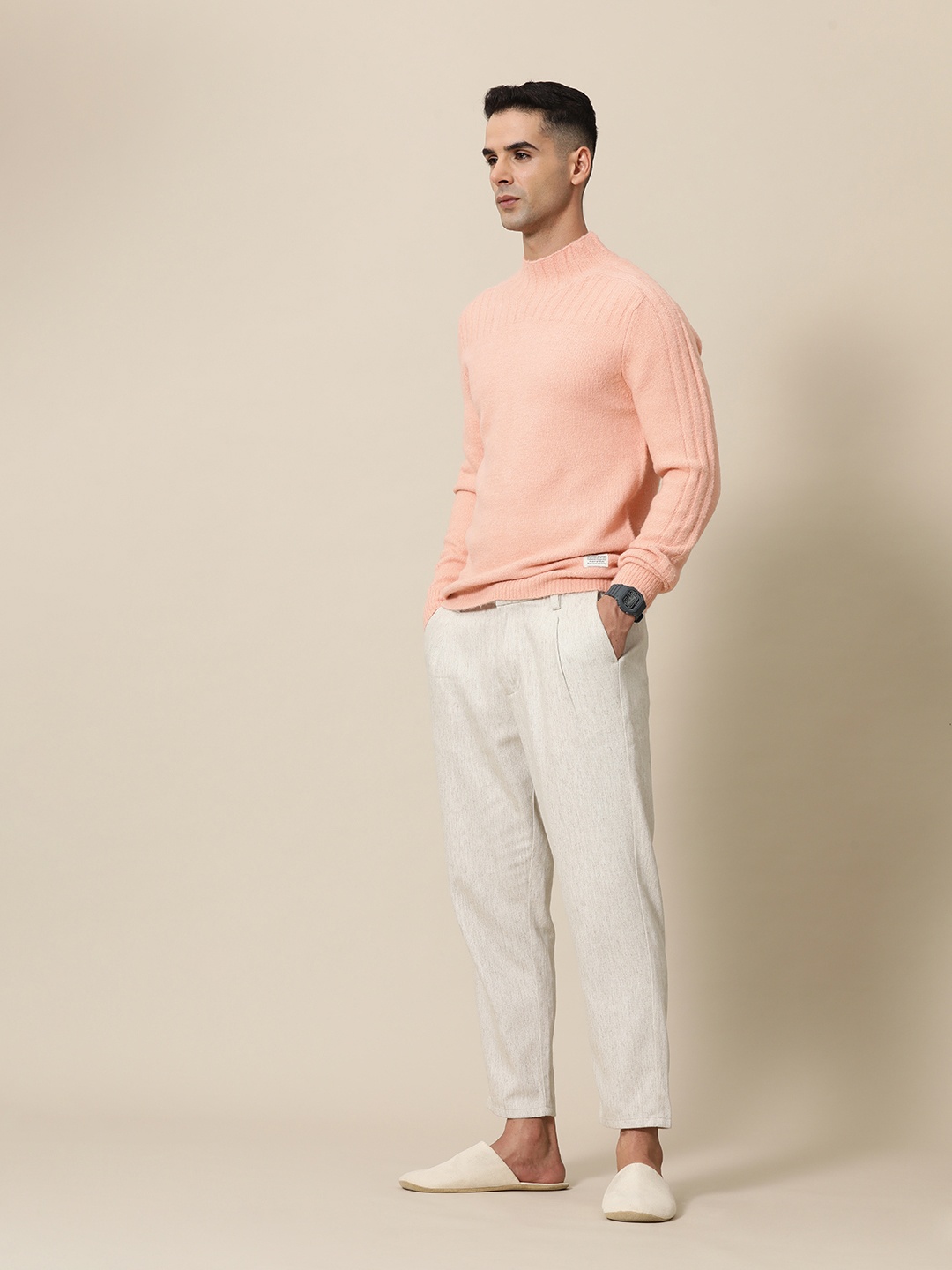 

Mr Bowerbird Tailored Fit Pullover Sweater, Pink