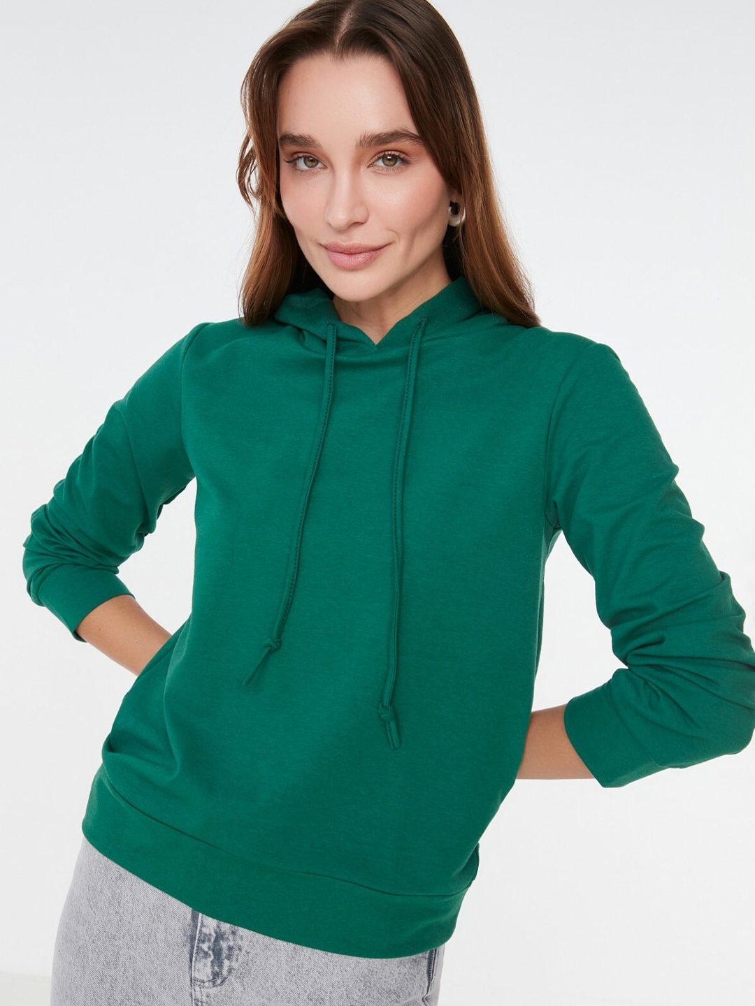 

Trendyol Hooded Pullover Sweatshirt, Na