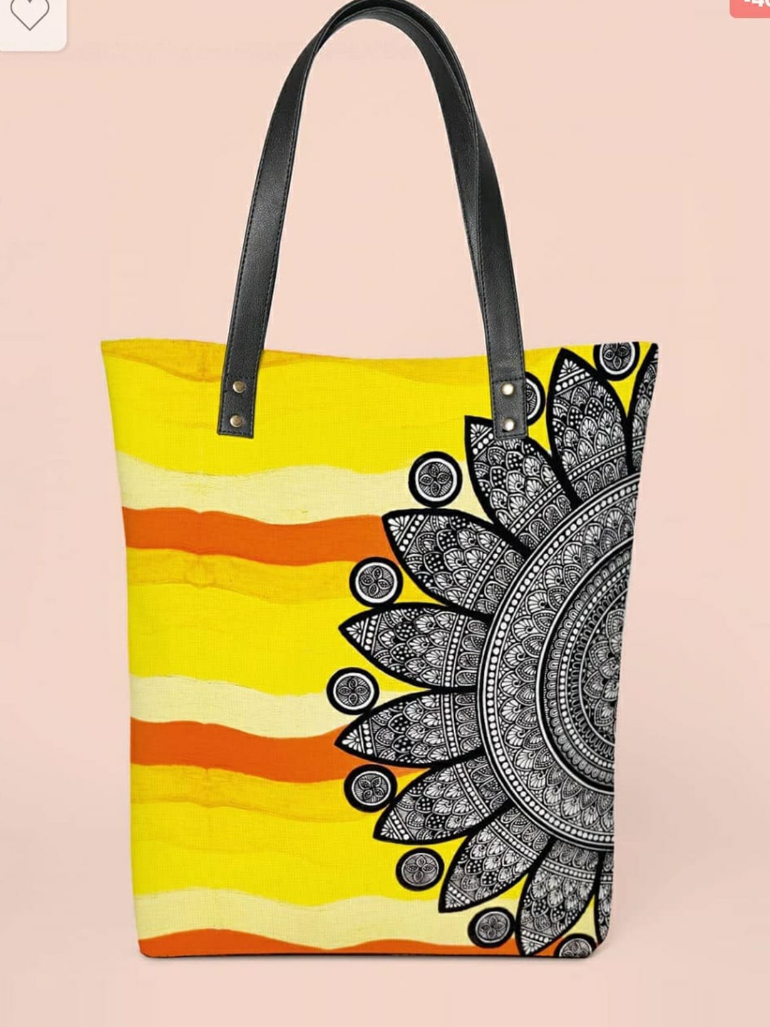 

Lychee bags Textured Shopper Tote Bag, Yellow