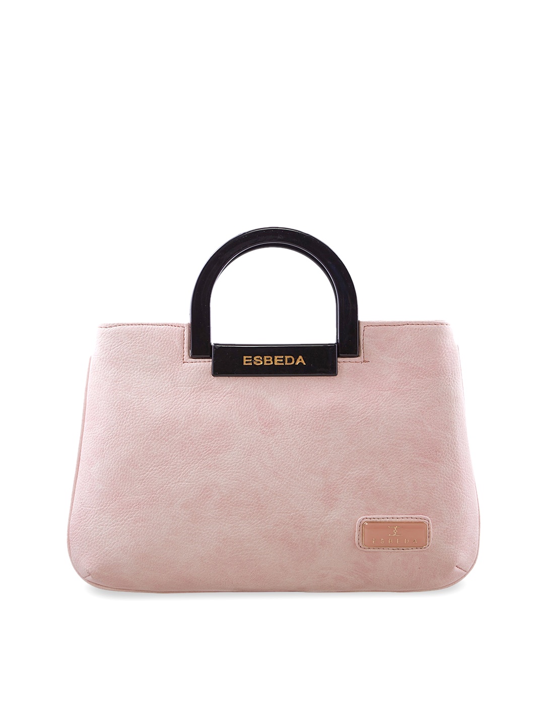 

ESBEDA Textured Structured Handheld Bag, Pink