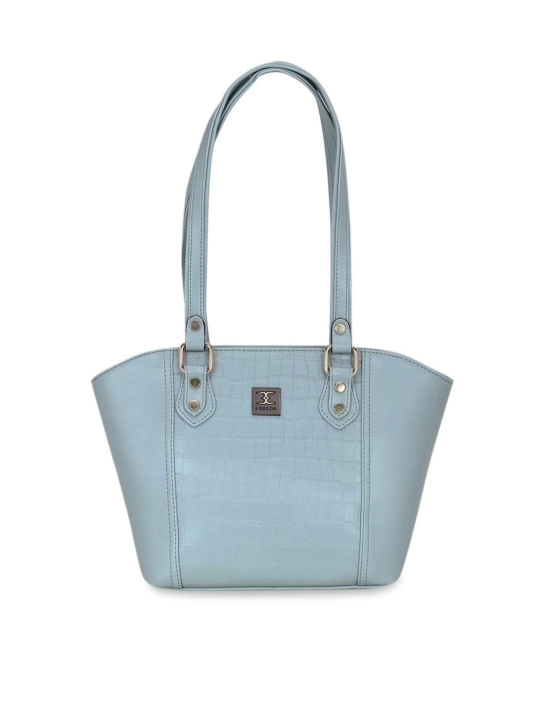 

ESBEDA Textured Structured Shoulder Bag, Blue