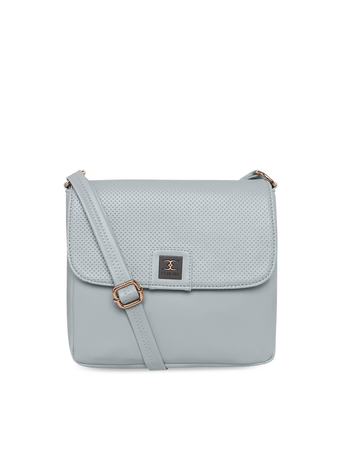

ESBEDA Textured Structured Sling Bag, Grey