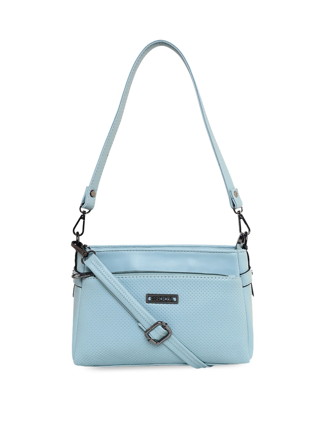 

ESBEDA Textured Structured Sling Bag, Blue