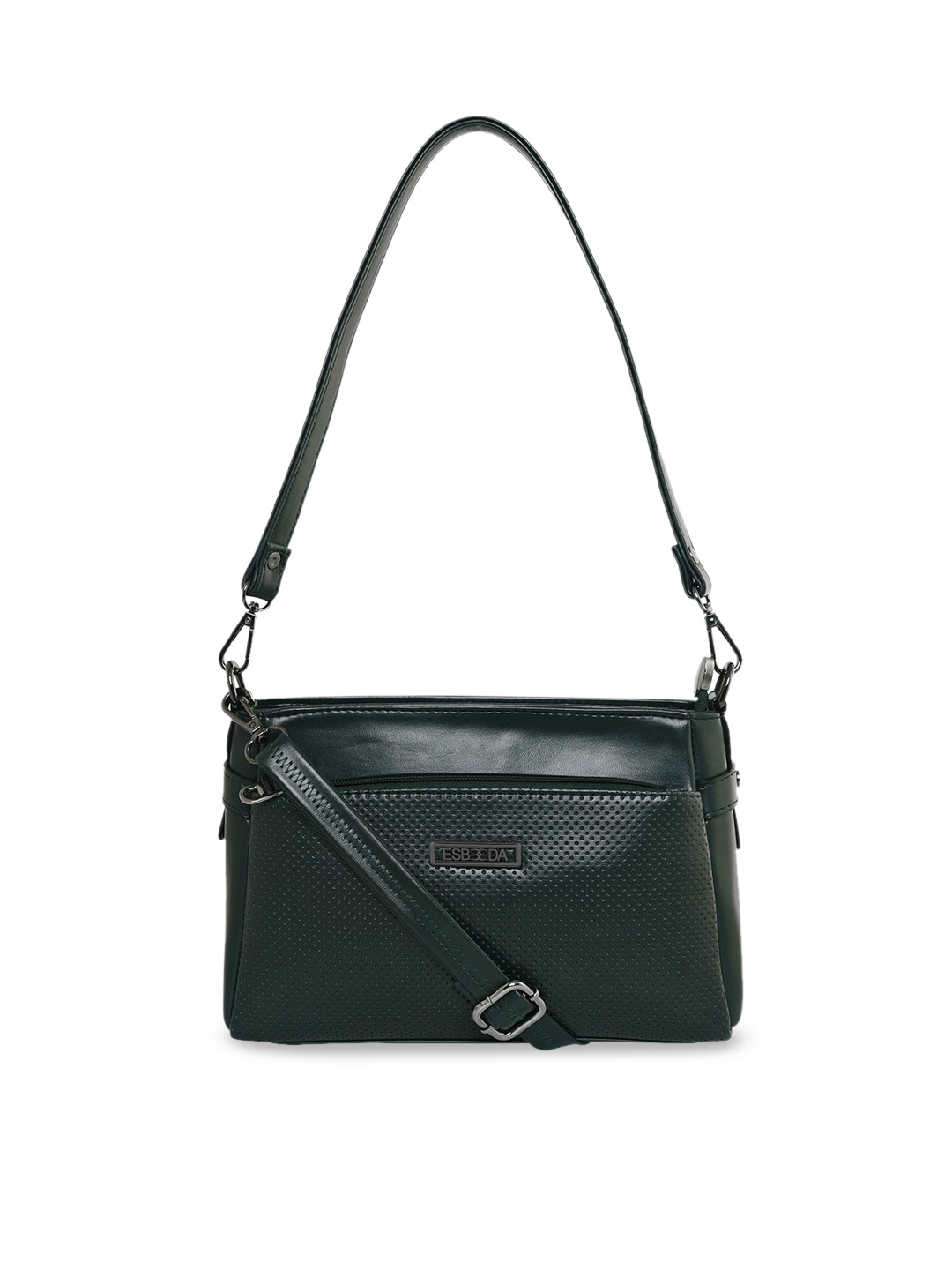 

ESBEDA Textured Structured Handheld Bag, Green