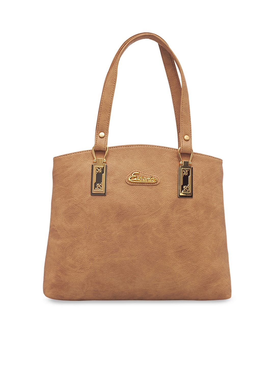 

ESBEDA Structured Shoulder Bag, Beige
