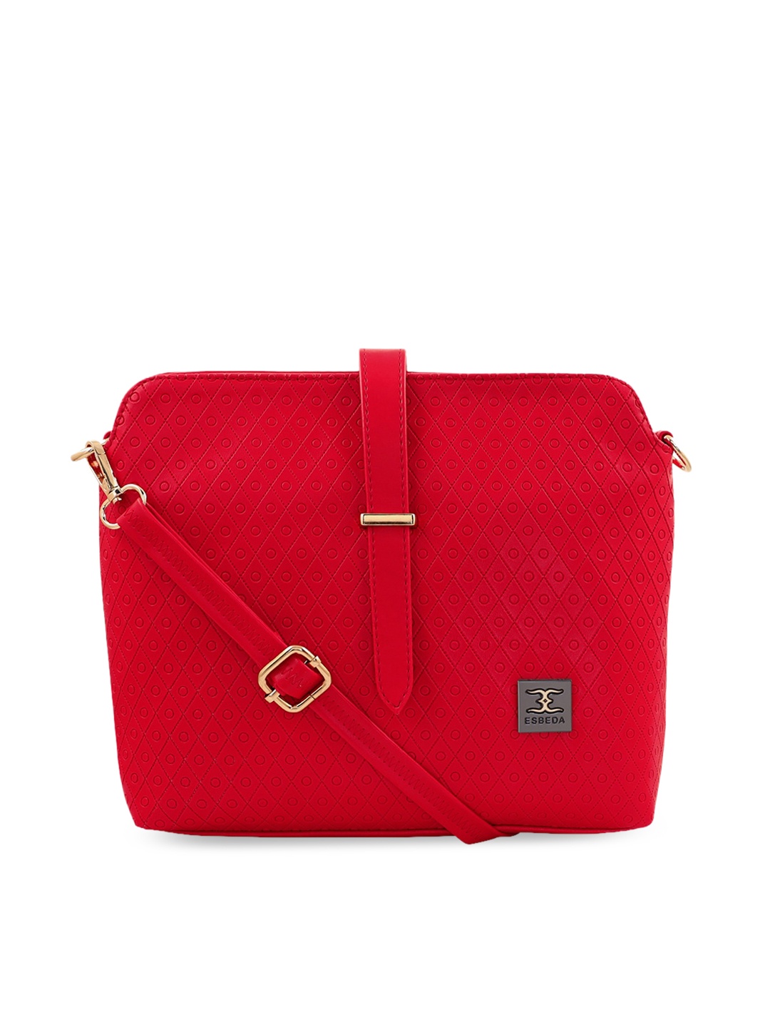 

ESBEDA Structured Sling Bag, Red