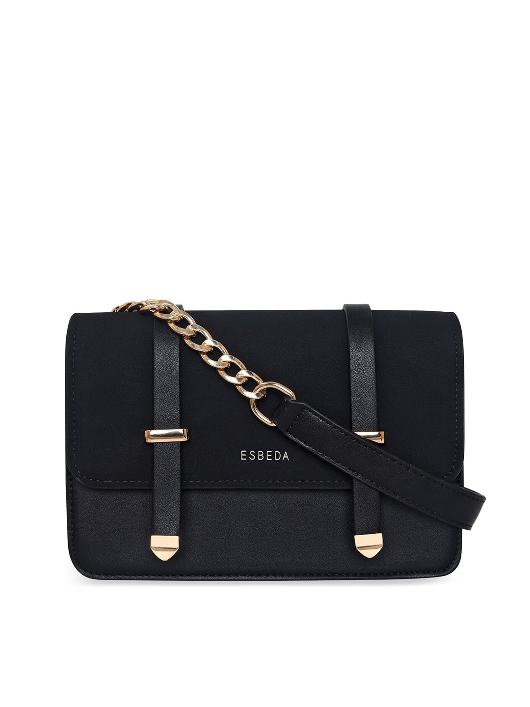 ESBEDA Structured Sling Bag, Black
