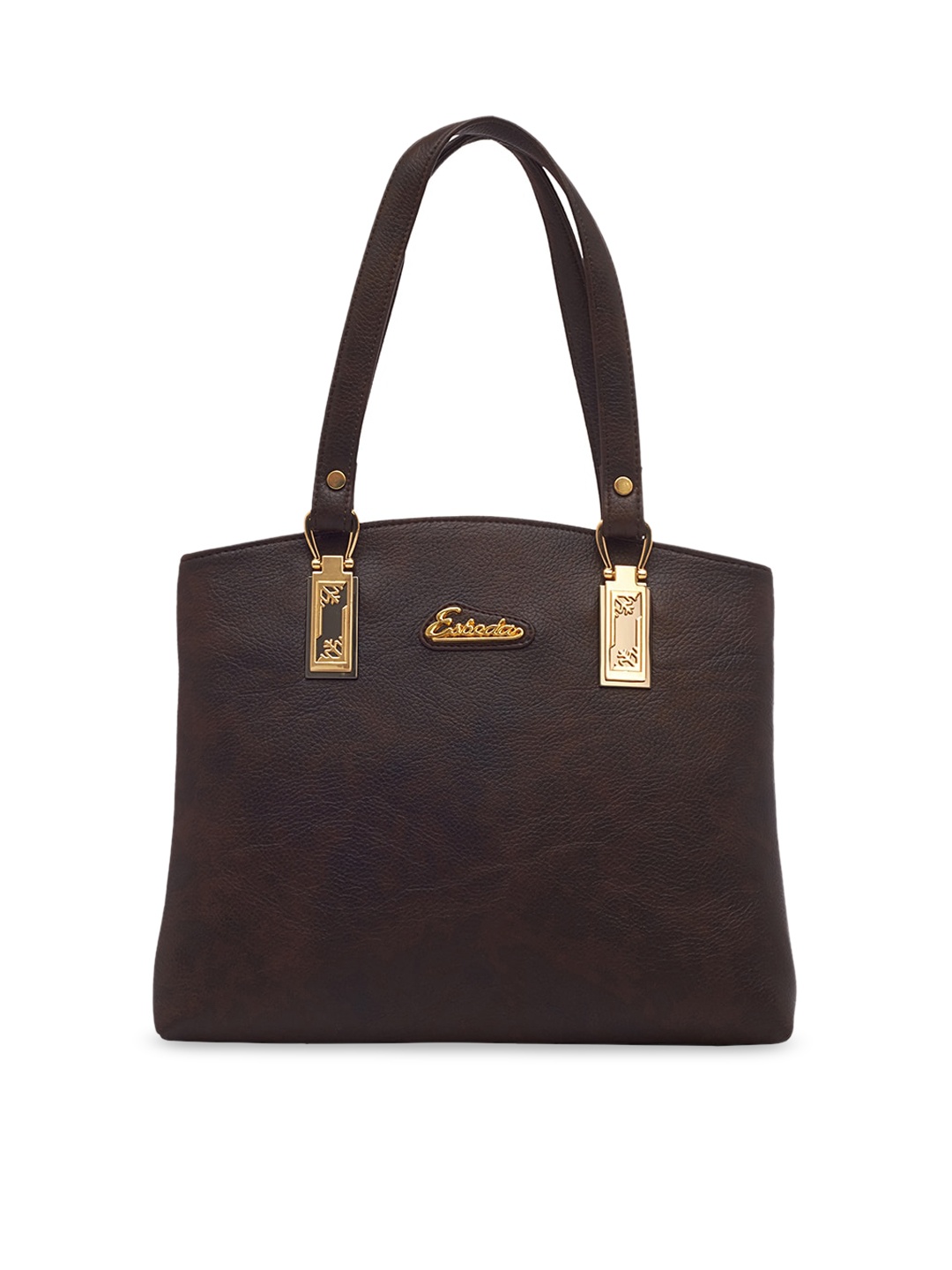 

ESBEDA PU Structured Shoulder Bag, Brown