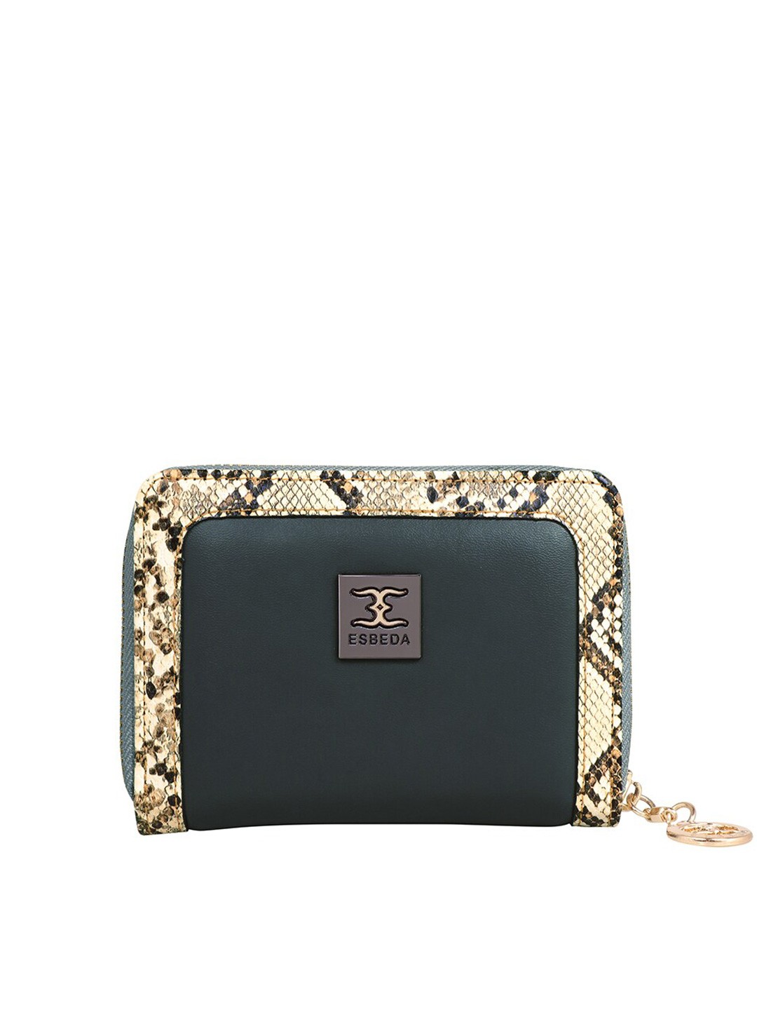 

ESBEDA Women Animal Printed Zip Around Wallet, Green