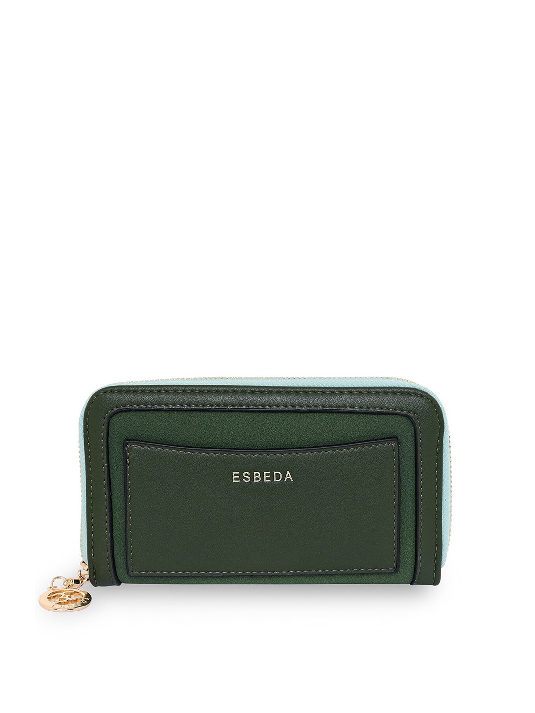 

ESBEDA Women Zip Around Wallet, Green