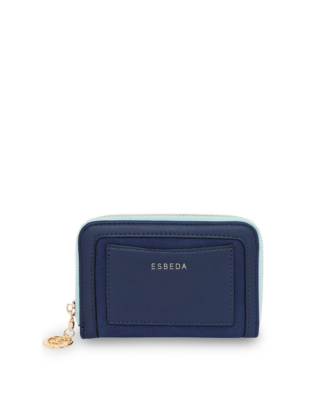 

ESBEDA Women Zip Around Wallet, Blue