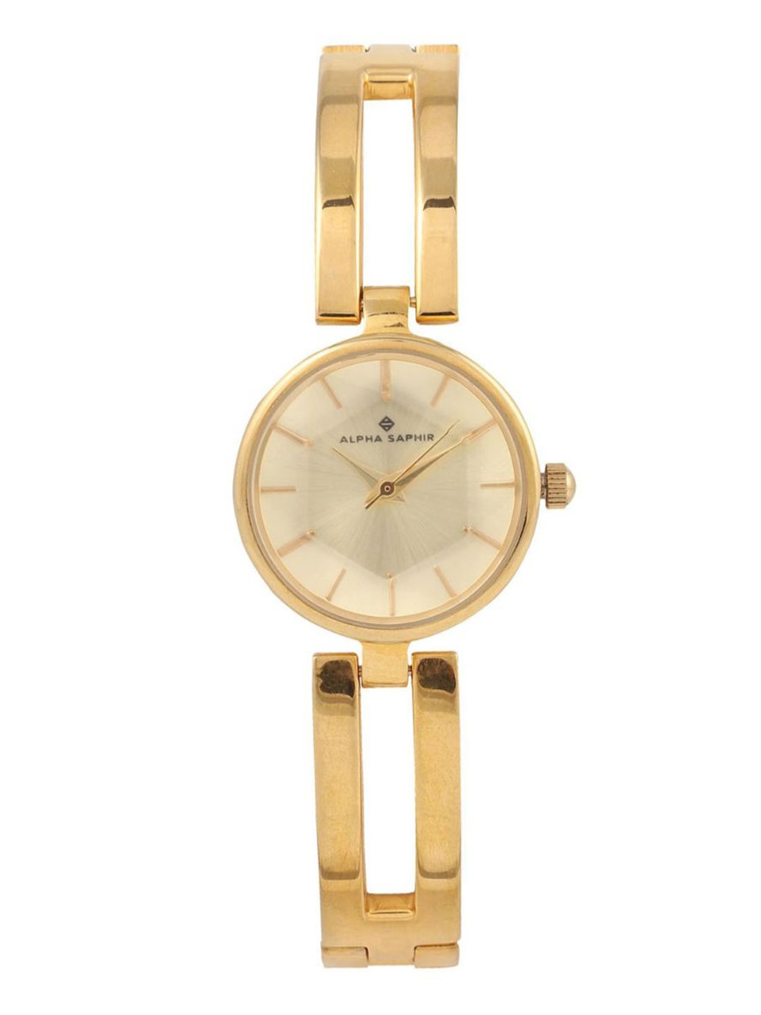 

Jacques Lemans Women Stainless Steel Bracelet Style Straps Analogue Watch 346C, Gold