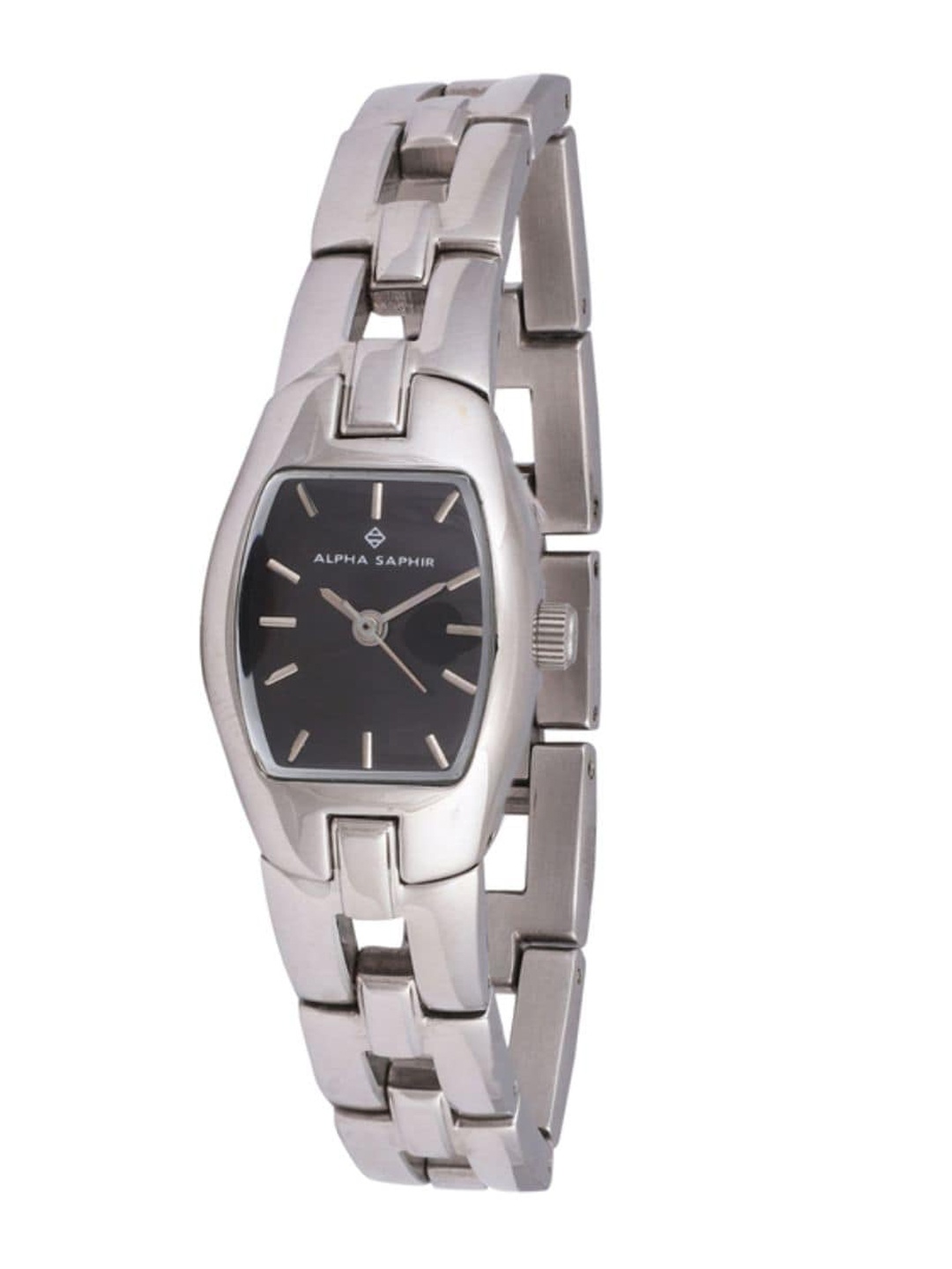 

Jacques Lemans Women Dial & Stainless Steel Bracelet Style Straps Analogue Watch 347A, Black