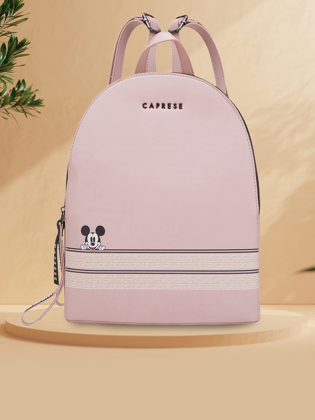 

Caprese Women Mickey Mouse Backpack, Pink