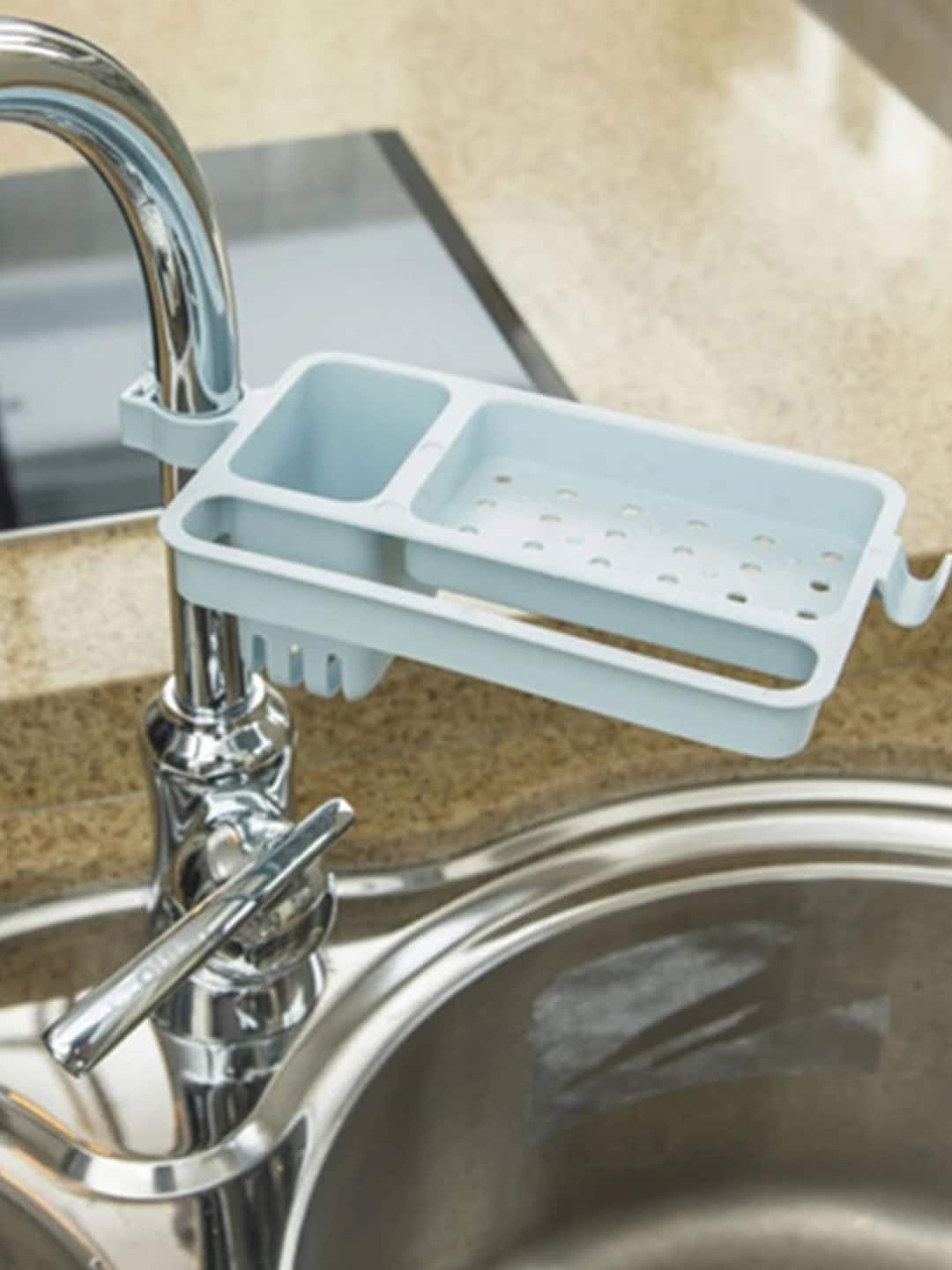 

MARKET99 Blue Self Design Sink Caddy