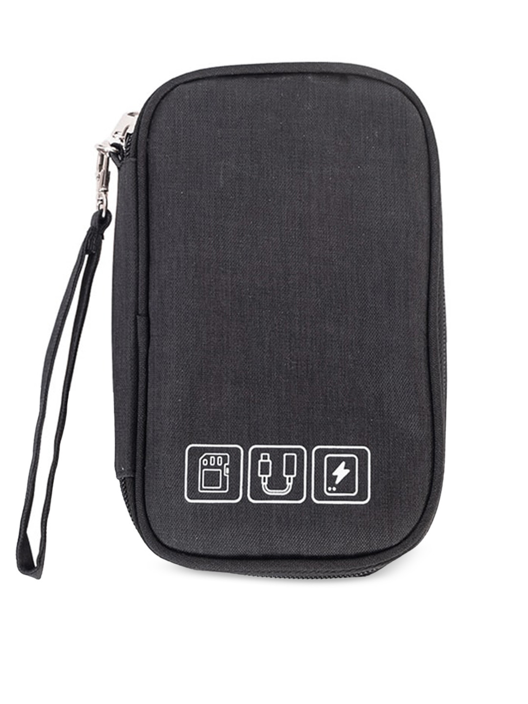 

MARKET99 Textured Travel Pouch, Black