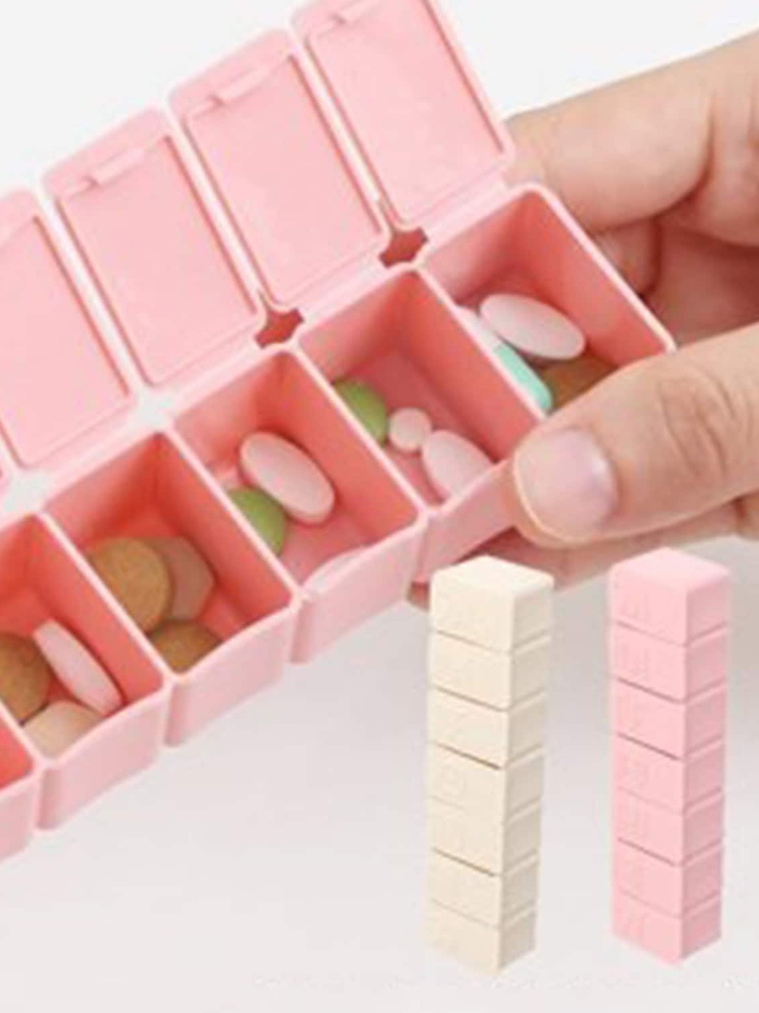 

MARKET99 Beige Multi-Utility Medicine Box