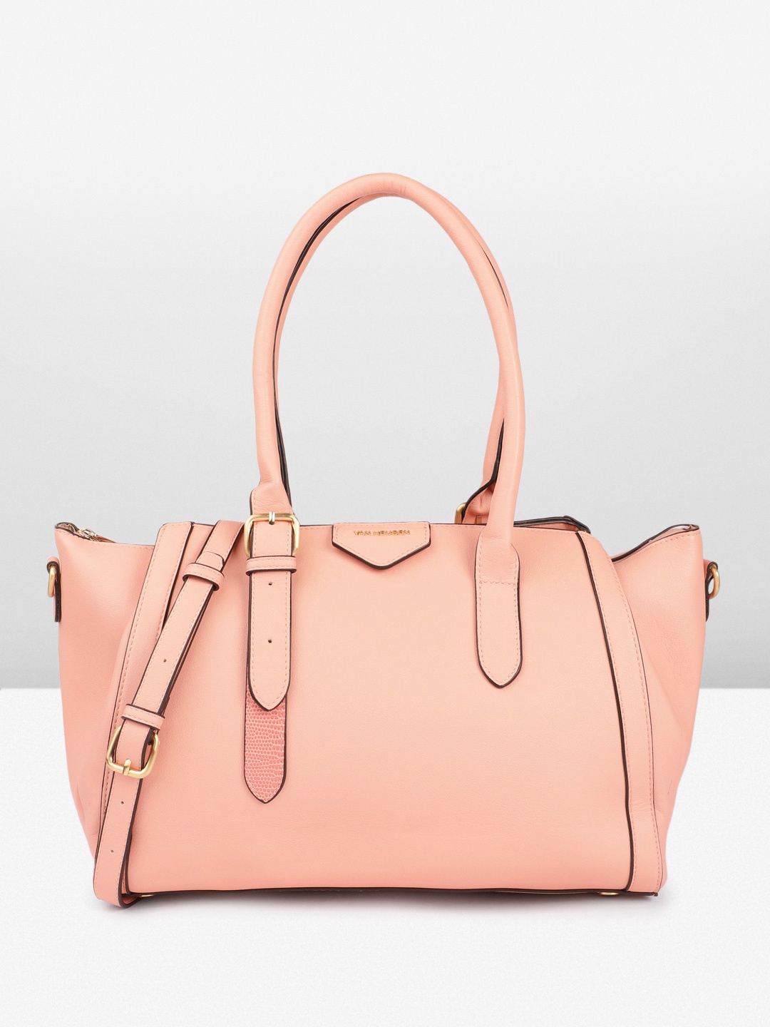 

Van Heusen Structured Handheld Bag, Pink