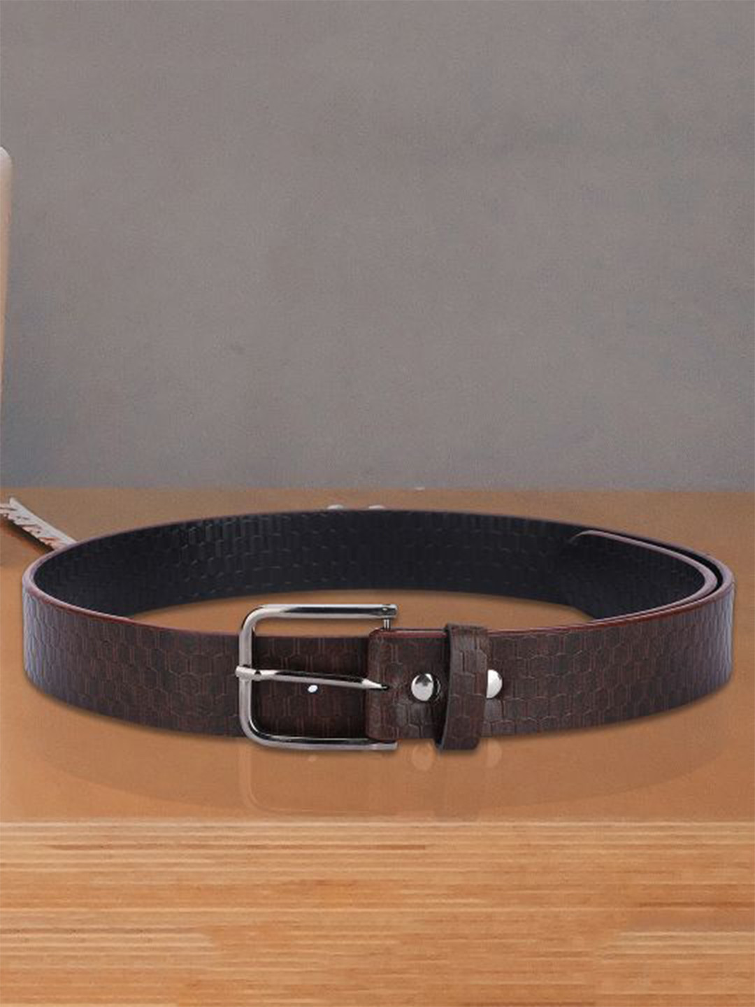 

Kastner Men Textured Formal Belt, Brown