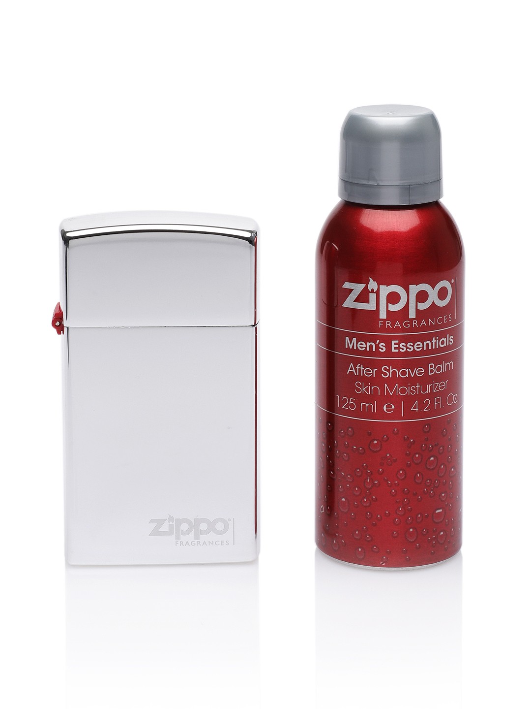 

Zippo Men Set of The Original Fragrances Eau de Toilette and Deodorant Spray, Silver