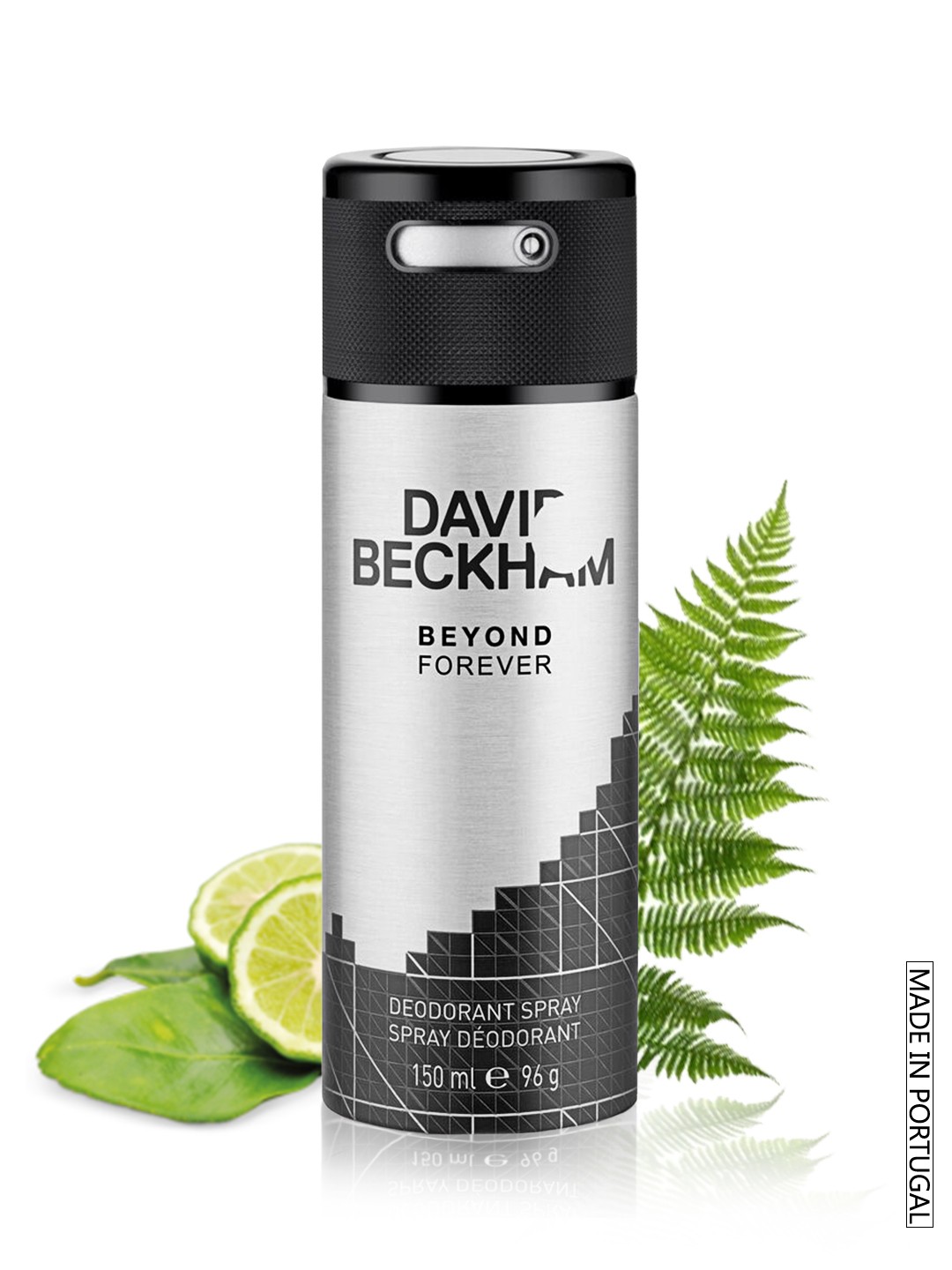 

DAVID BECKHAM Men Beyond Forever Deodorant 150 ml, Silver