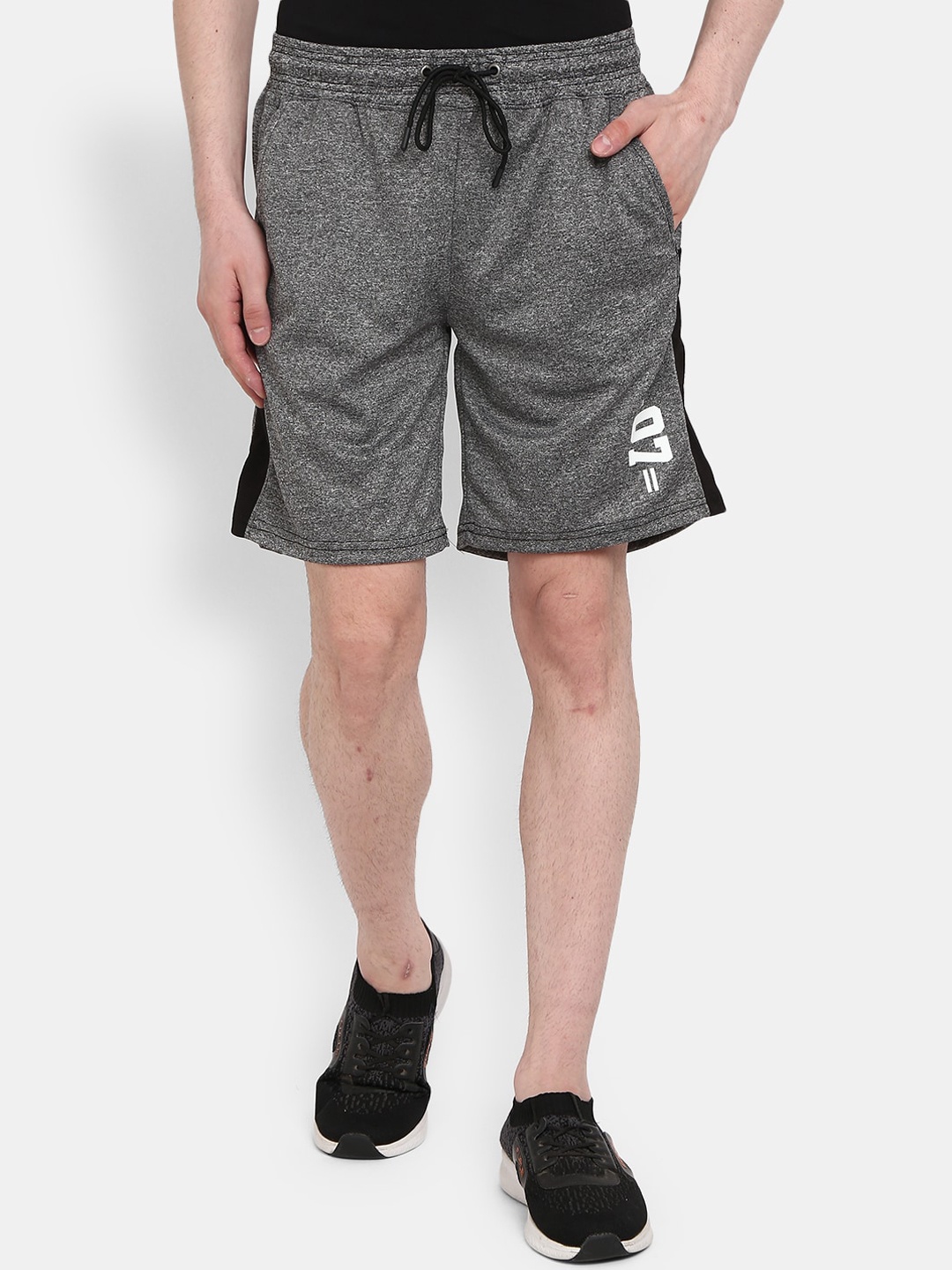 

V-Mart Men Mid-Rise Regular Fit Outdoor Sports Shorts, Charcoal