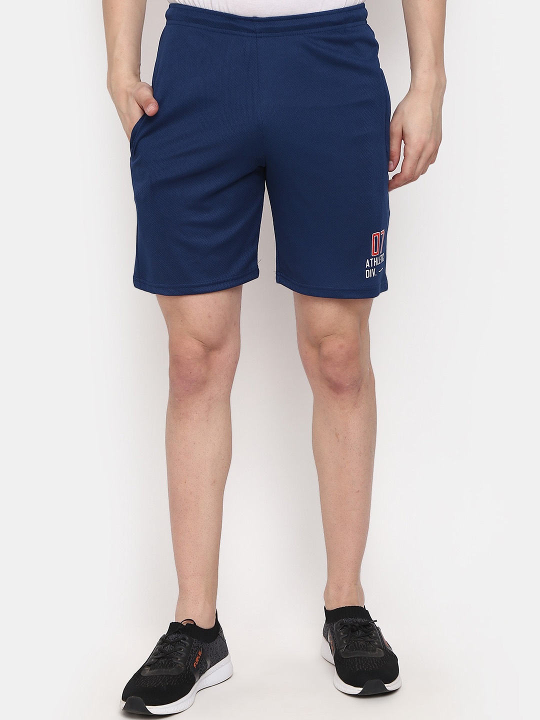 

V-Mart Men Mid-Rise Outdoor Sports Shorts, Blue