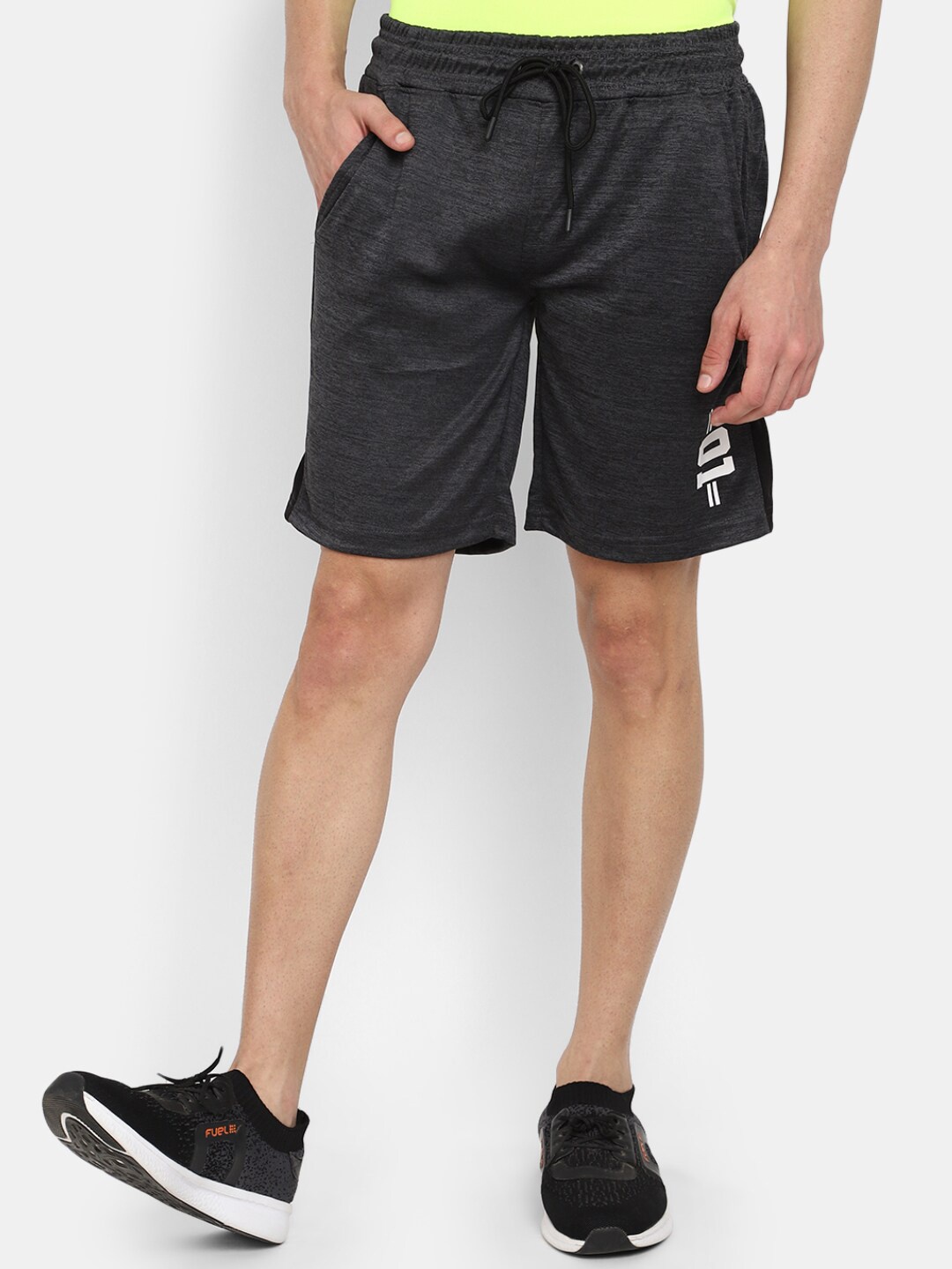 

V-Mart Men Mid-Rise Outdoor Sports Shorts, Grey