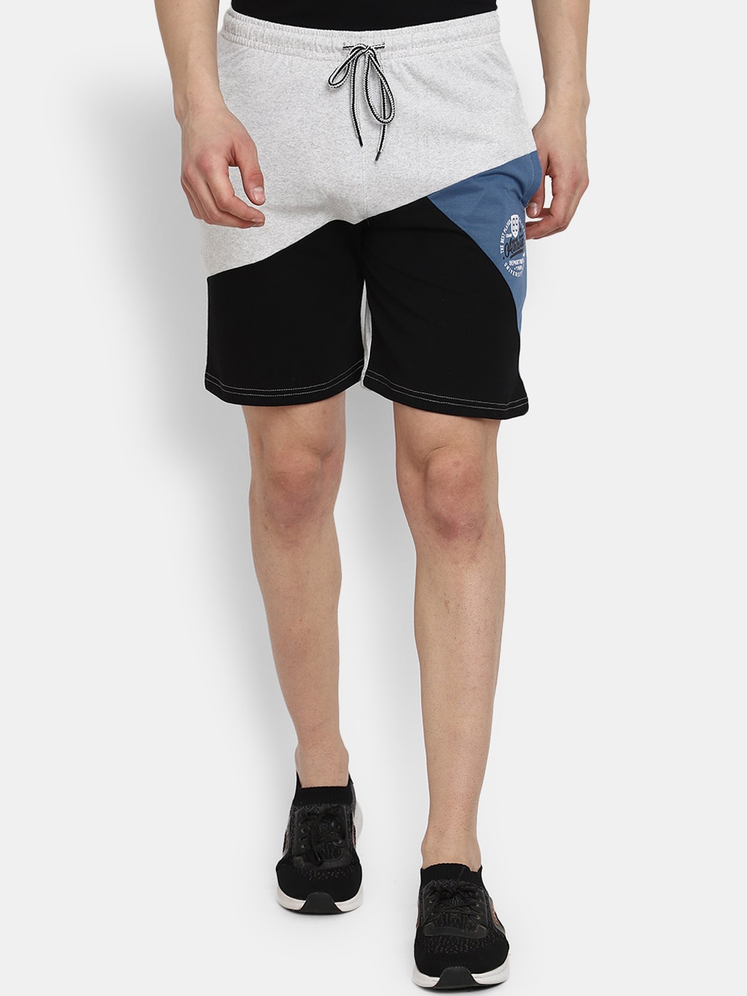 

V-Mart Men Mid-Rise Outdoor Sports Shorts, Grey