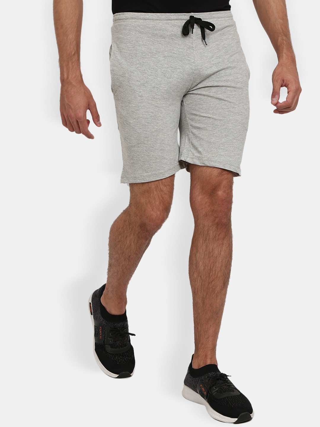 

V-Mart Men Mid-Rise Outdoor Sports Regular Shorts, Grey