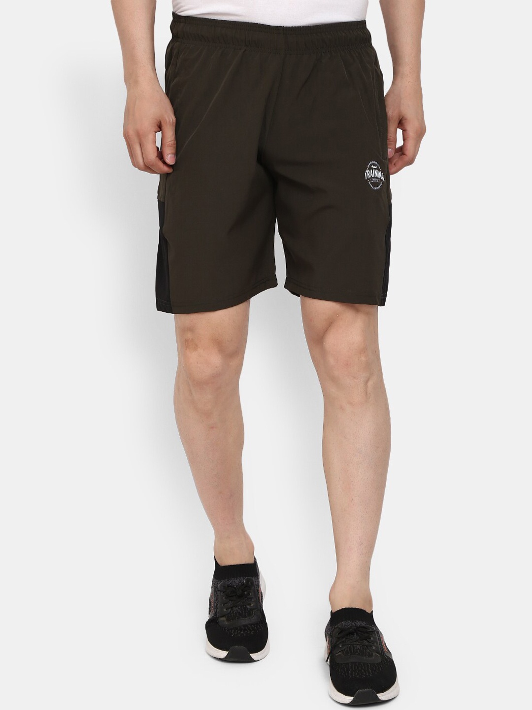 

V-Mart Men Cotton Sports Shorts, Coffee brown