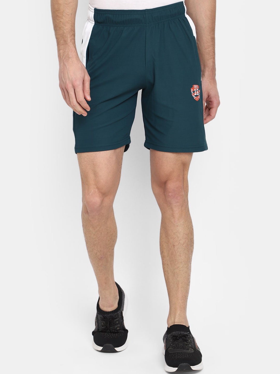 

V-Mart Men Mid-Rise Outdoor Sports Shorts, Green