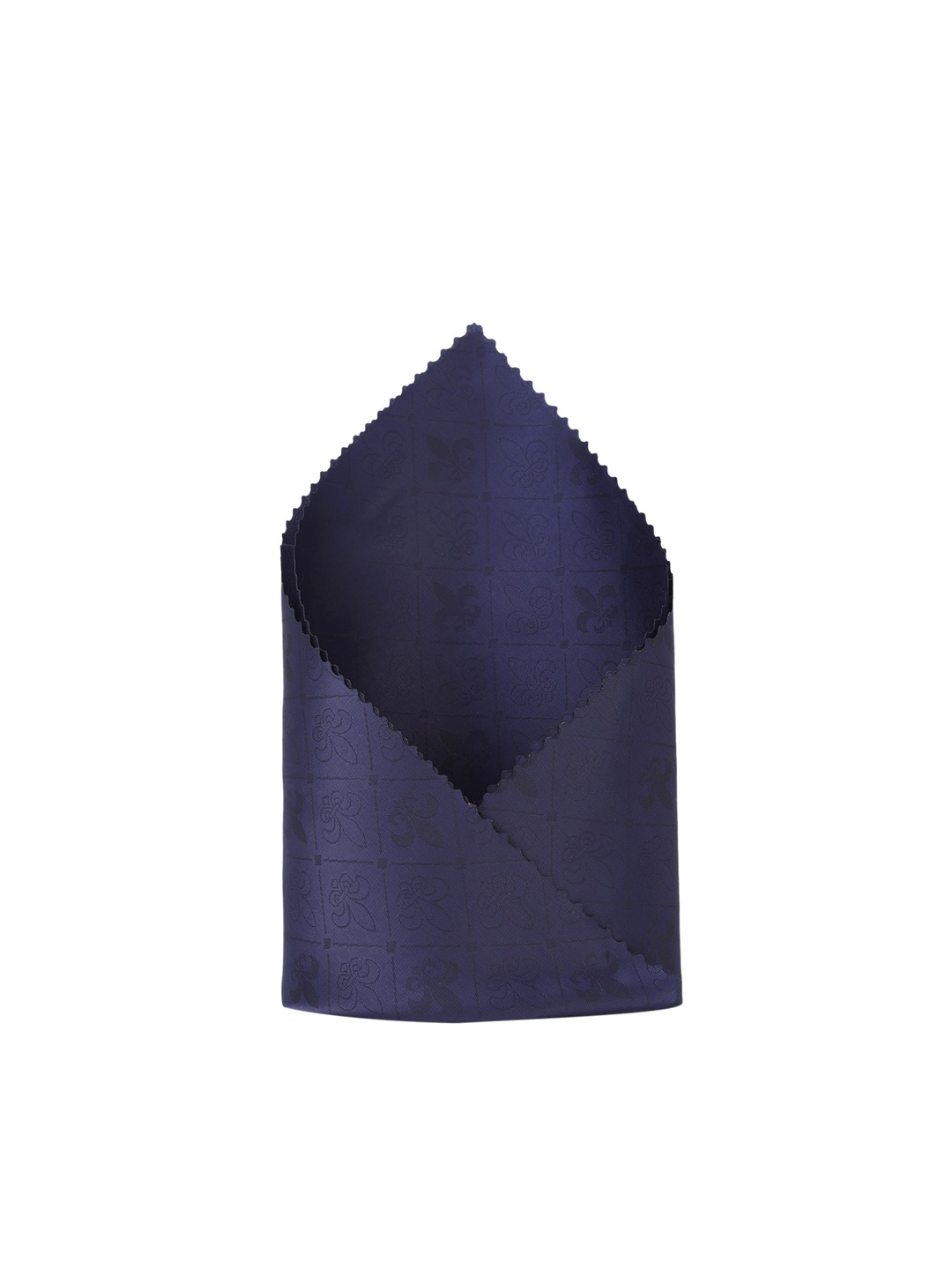 

Allen Solly Men Printed Pocket Square, Navy blue