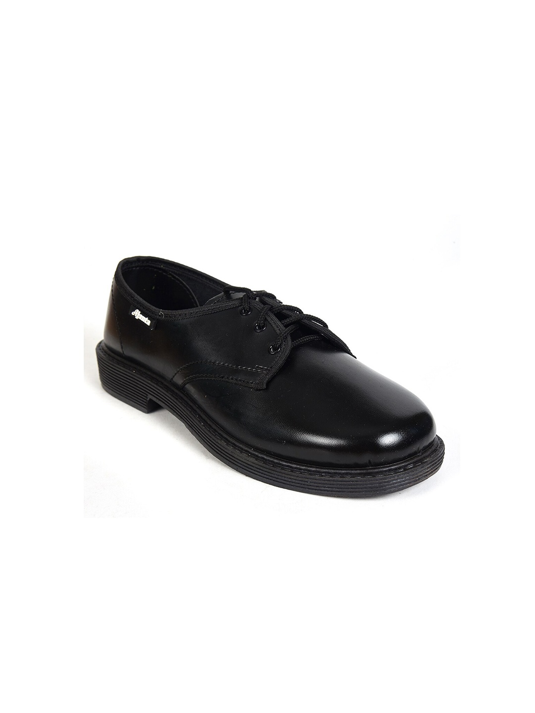 

Ajanta Boys Round Toe Basics School Sneakers, Black