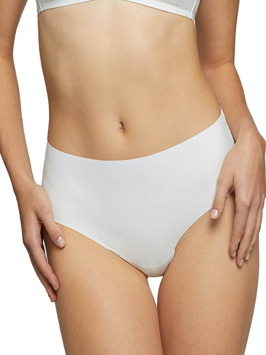 

YAMAMAY Women High-Waist Hipster Briefs, White