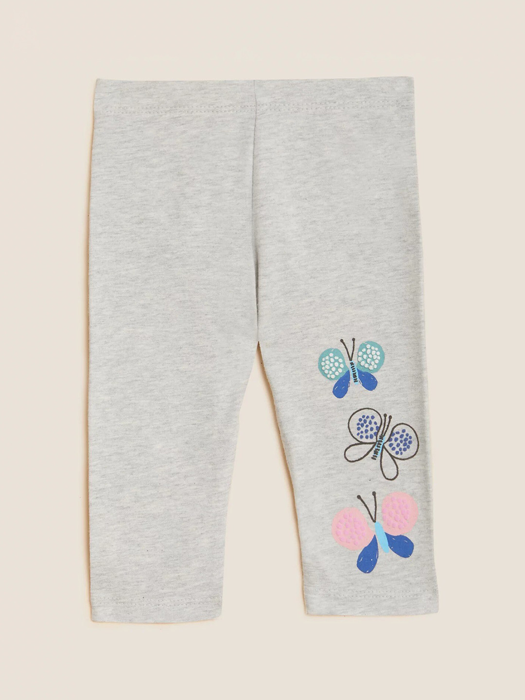 

Marks & Spencer Girls Conversational Printed Leggings, Grey