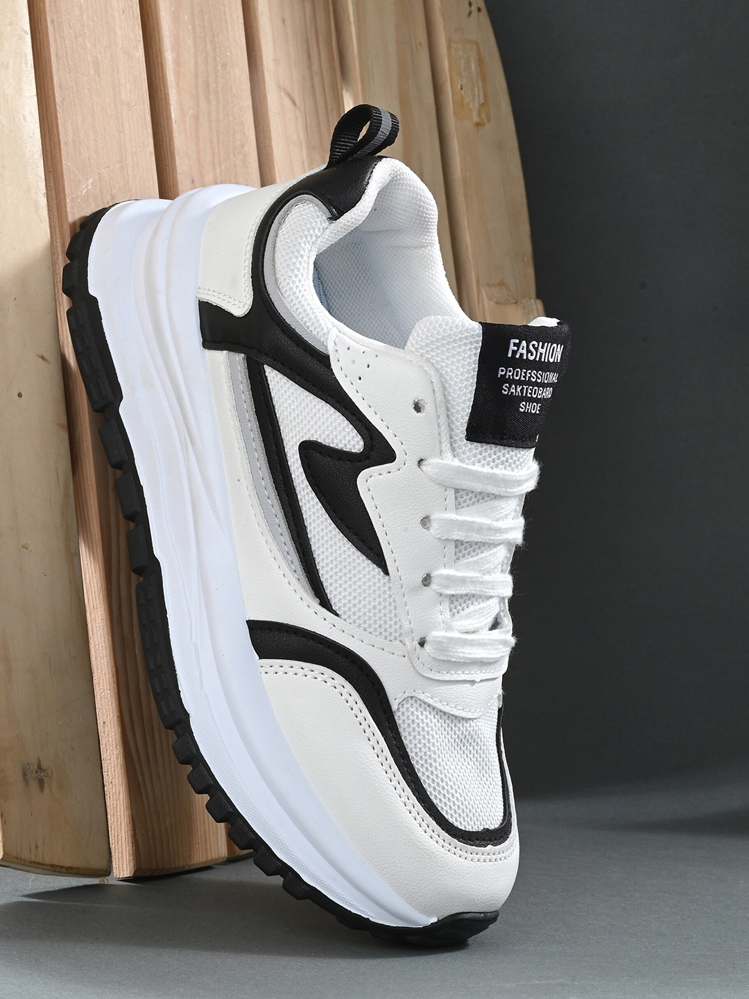 

Roadster Women Self-Design Walking Sports Shoes, White