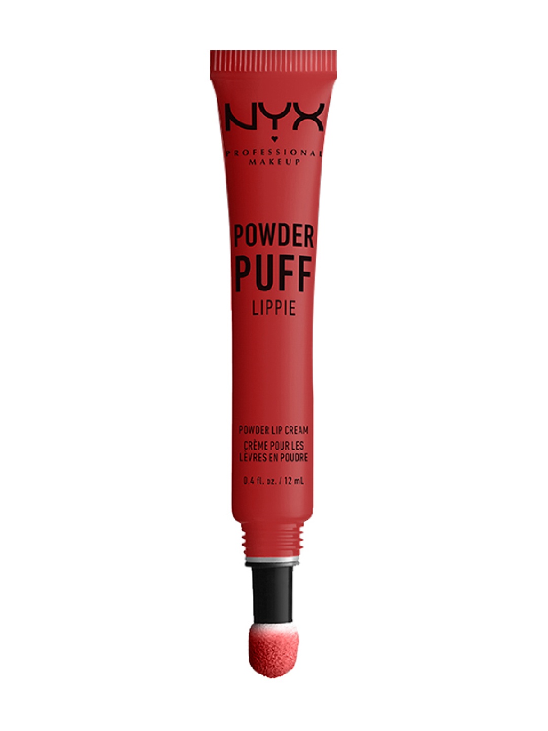 

NYX PROFESSIONAL MAKEUP Powder Puff Lightweight Lippie Cream 12 ml - Puppy Love 02, Red