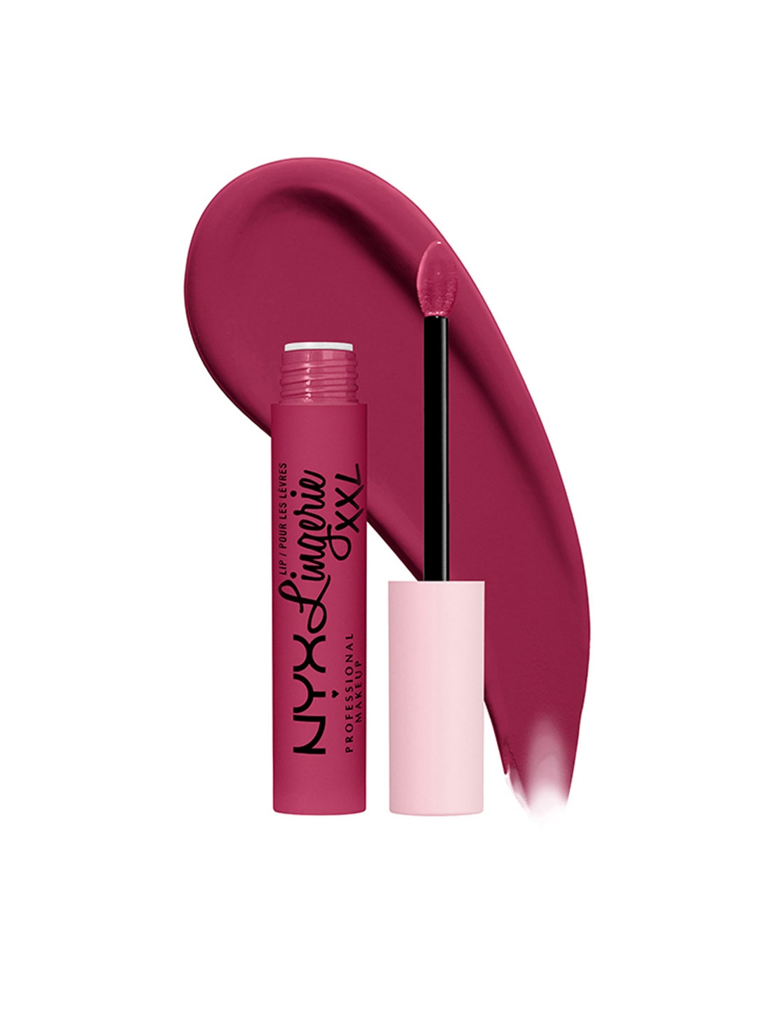 

NYX PROFESSIONAL MAKEUP Lip Lingerie XXL Matte Liquid Lipstick 4 ml - Staying Juicy 18, Pink