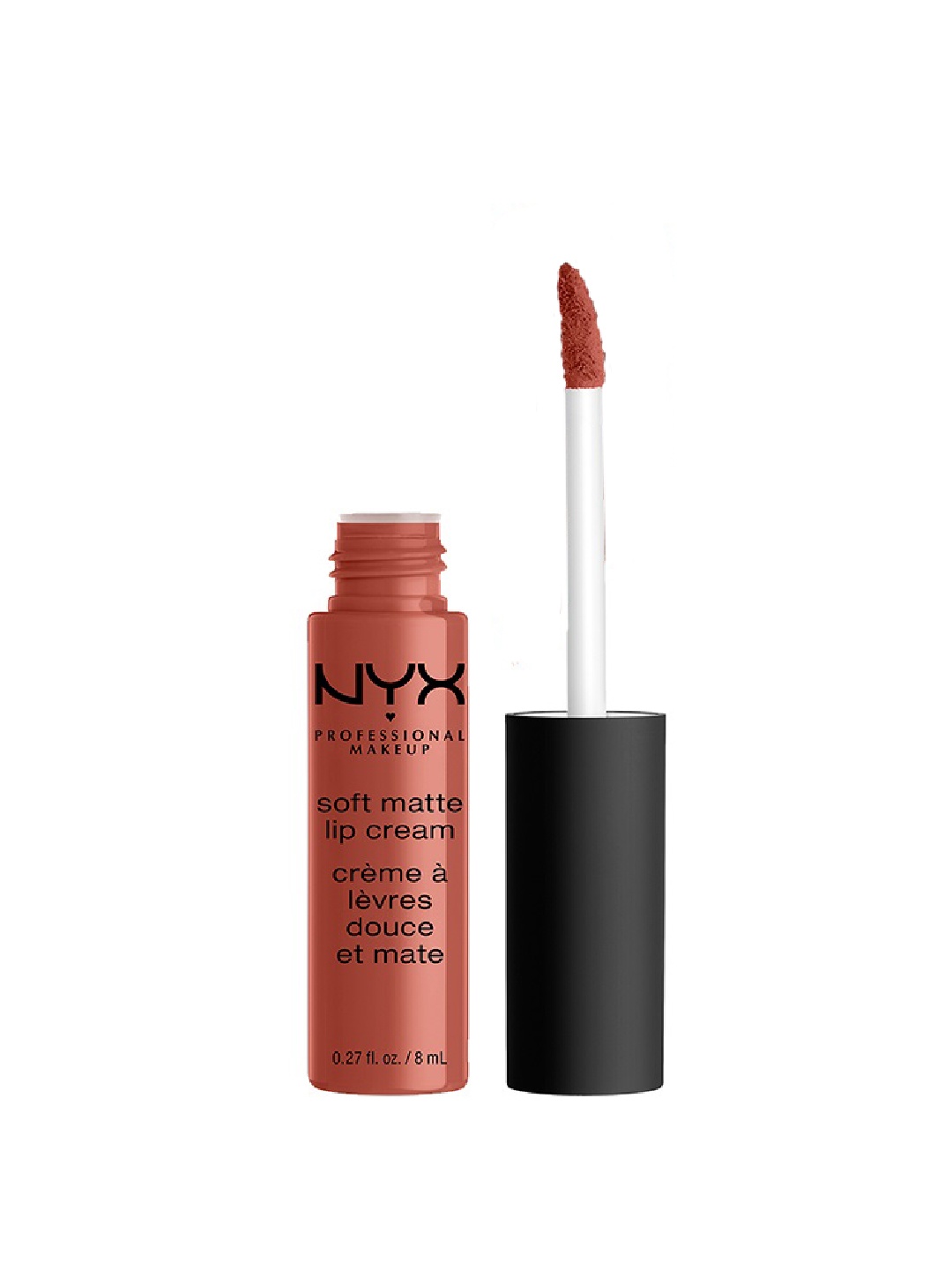 

NYX PROFESSIONAL MAKEUP Soft Matte Lightweight Cream Lipstick 8 ml - San Fransisco 58, Brown