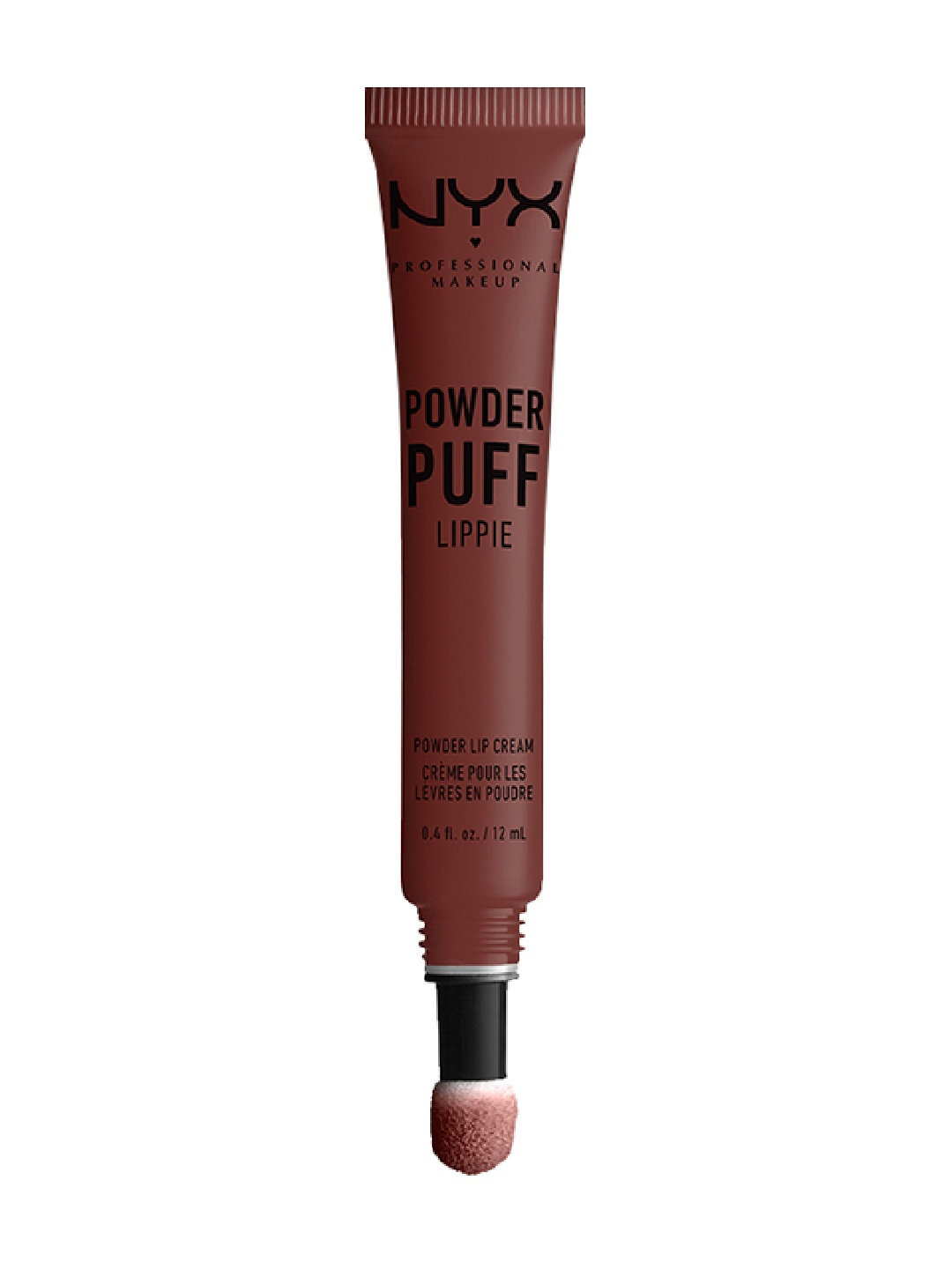 

NYX PROFESSIONAL MAKEUP Powder Puff Lightweight Lippie Cream 12 ml - Cool Intentions 01, Brown