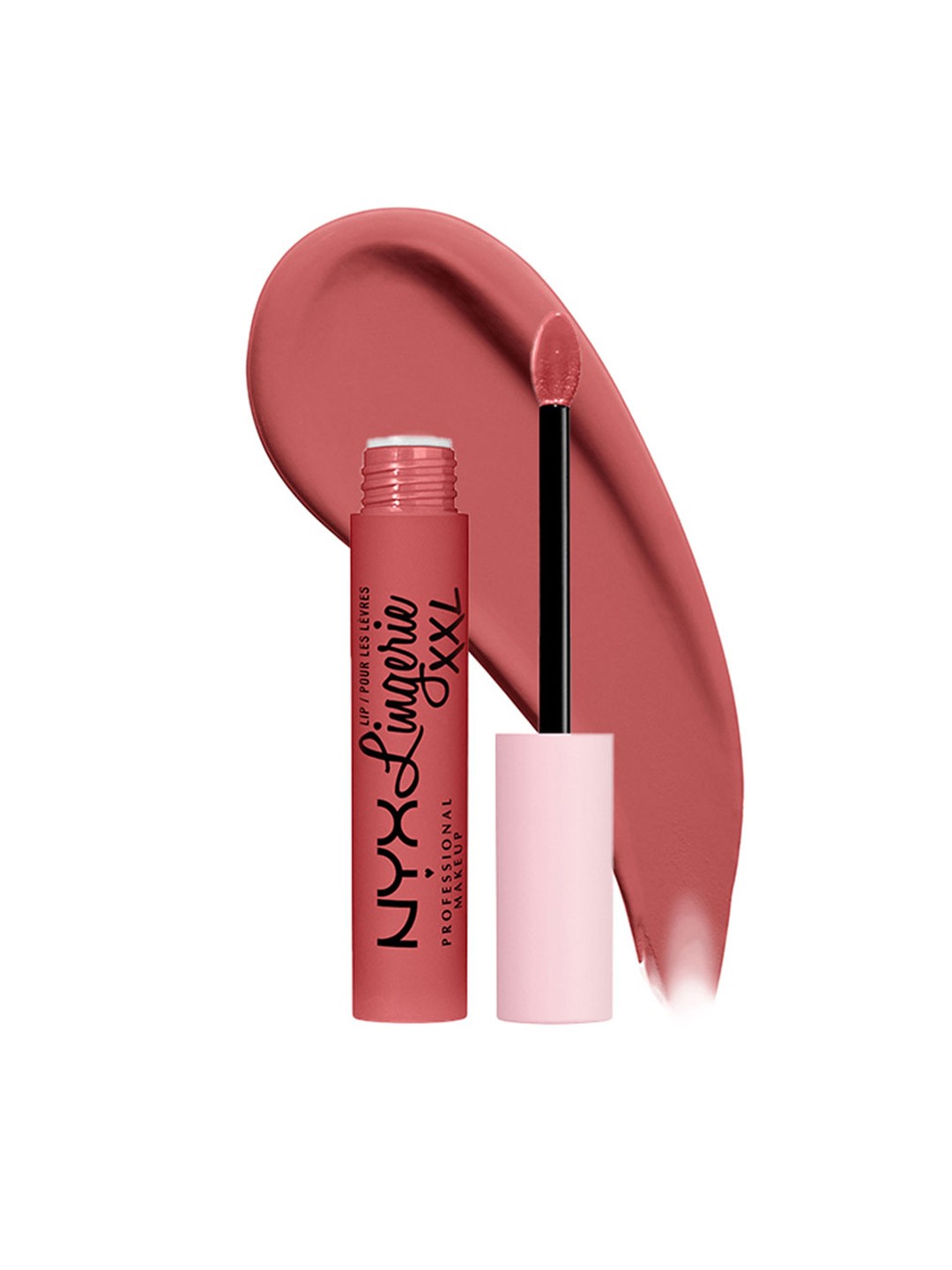 

NYX PROFESSIONAL MAKEUP Lip Lingerie XXL Matte Liquid Lipstick 4ml - Xxpose Me 03, Pink