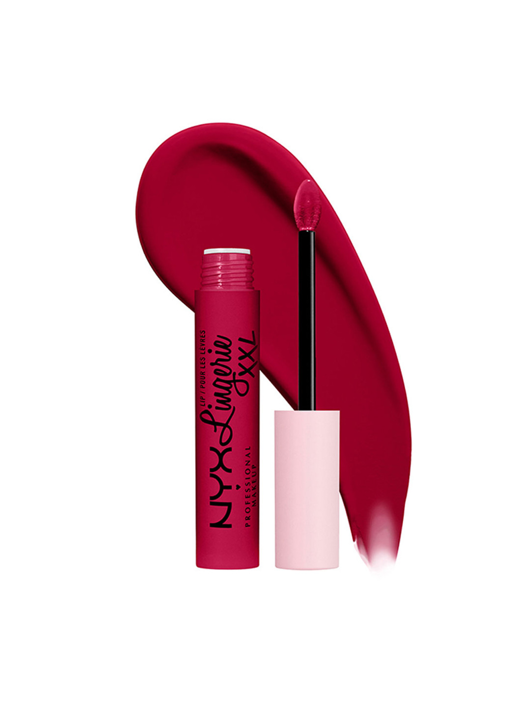 

NYX PROFESSIONAL MAKEUP Lip Lingerie XXL Matte Liquid Lipstick 4 ml - Stamina 21, Red