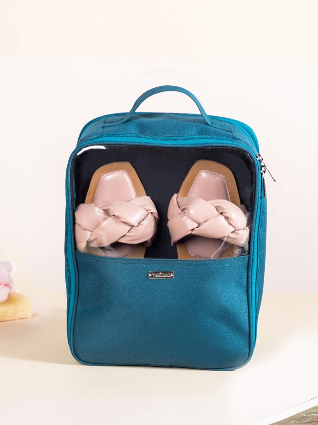 

Nestasia Waterproof Shoes Organiser Bag, Teal