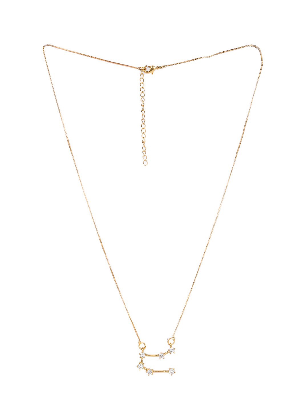 

XPNSV 18k Gold-Plated Gemini Constellation Necklace